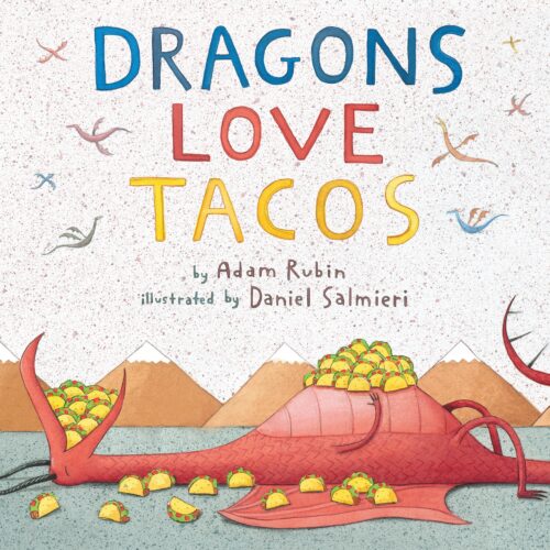 Dragons Love Tacos Illustration